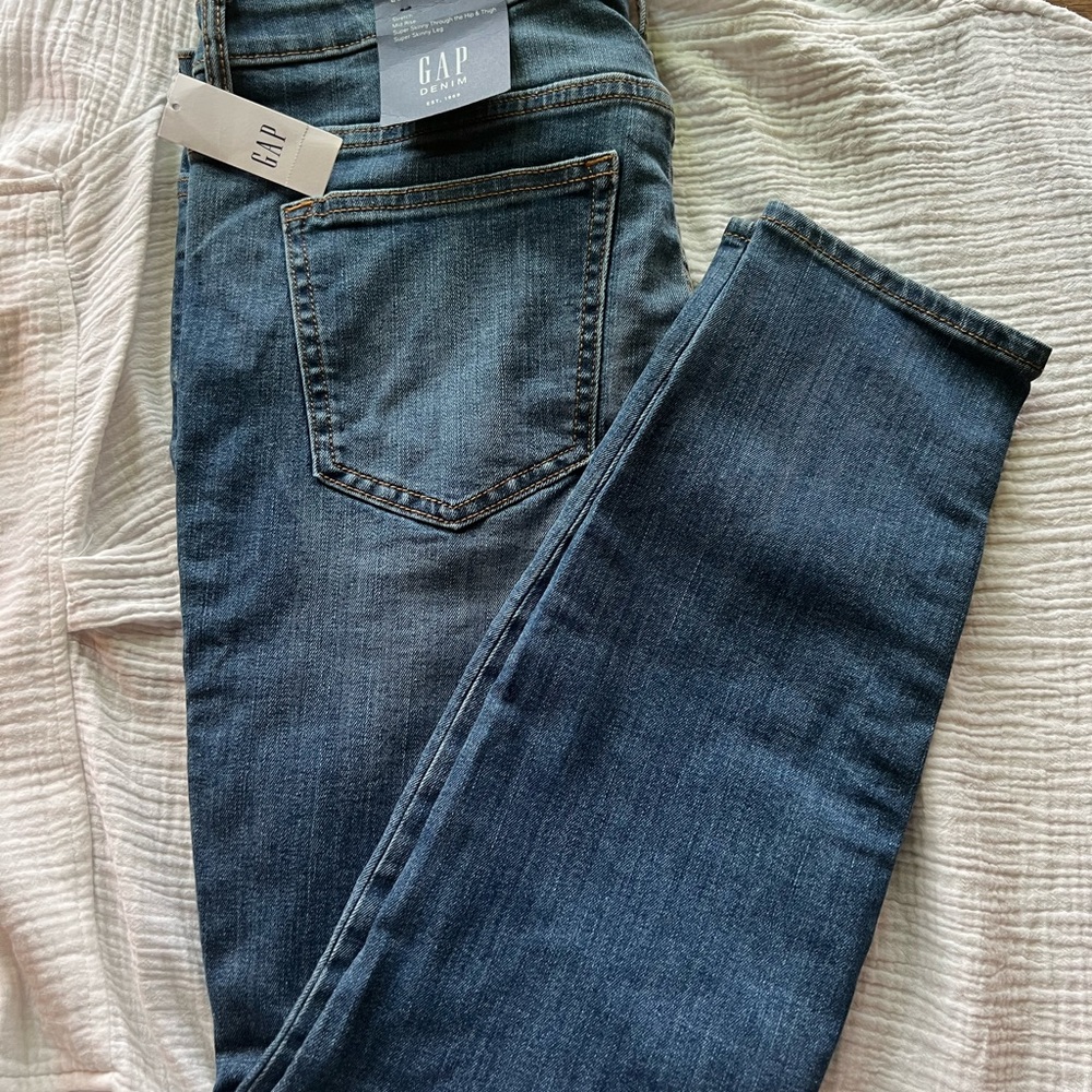 Gap Mid Rise Legging Ankle Jeans
